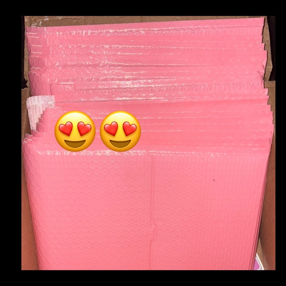 Pink Bubble Mailers 20pack
